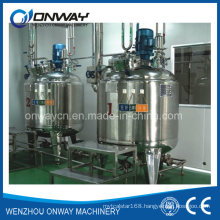 Pl Stainless Steel Jacket Emulsification Mixing Tank Industrial Paint Mixing Machine